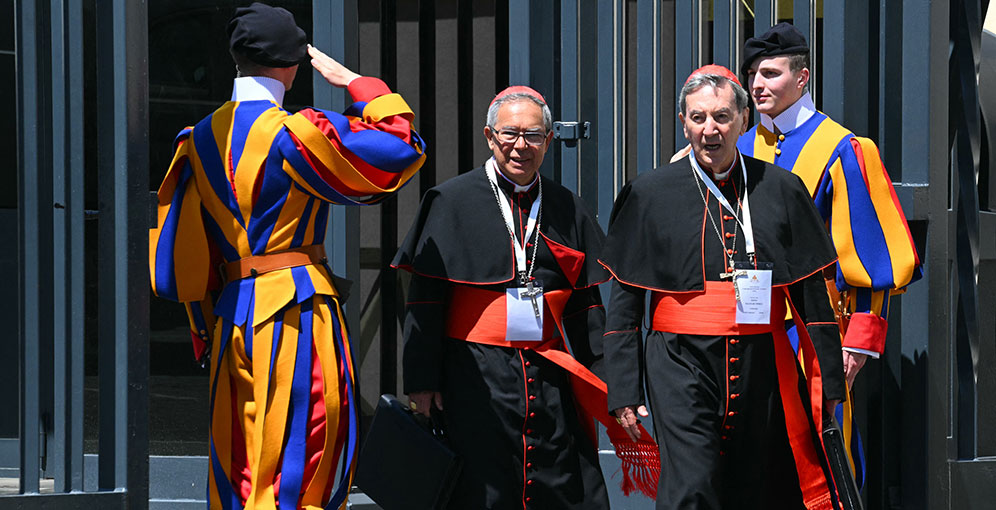 Cónclave pierde a dos cardenales