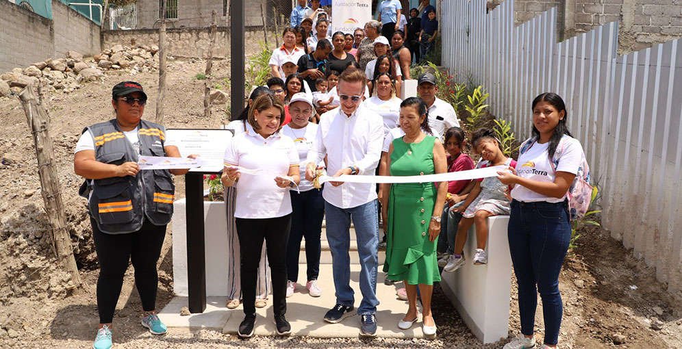Fundación Terra inaugura el sendero peatonal número 12