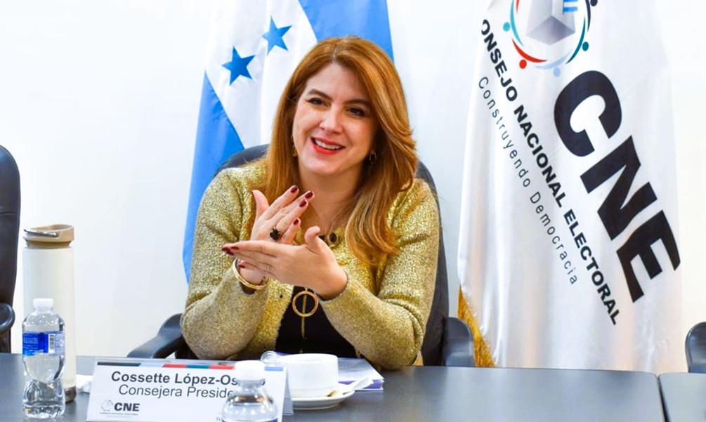 Presidenta del CNE agradece a la UE misión de exploración