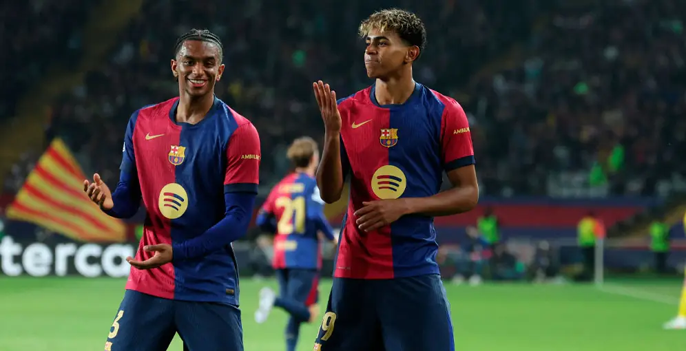 Goleada del Barcelona al Dortmund