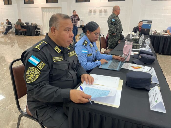 Policía Nacional mantiene constante monitoreo de seguridad durante la Cumbre de la CELAC en Honduras