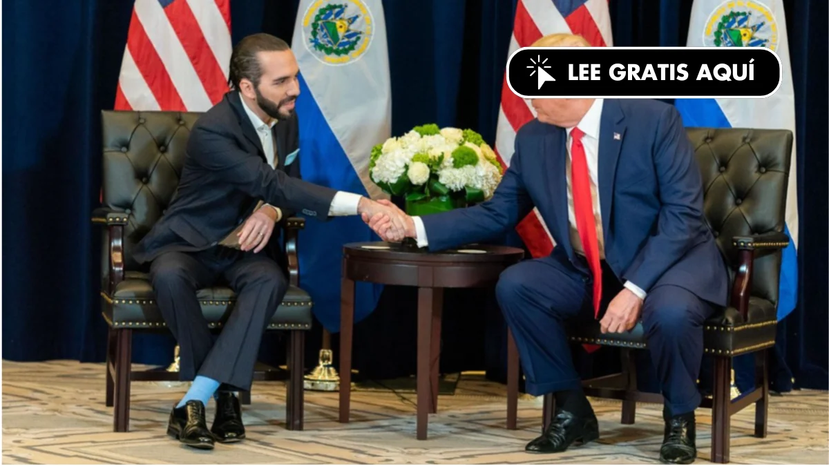 Bukele dice a Trump que EEUU tiene un problema de terrorismo y El Salvador desea ayudar