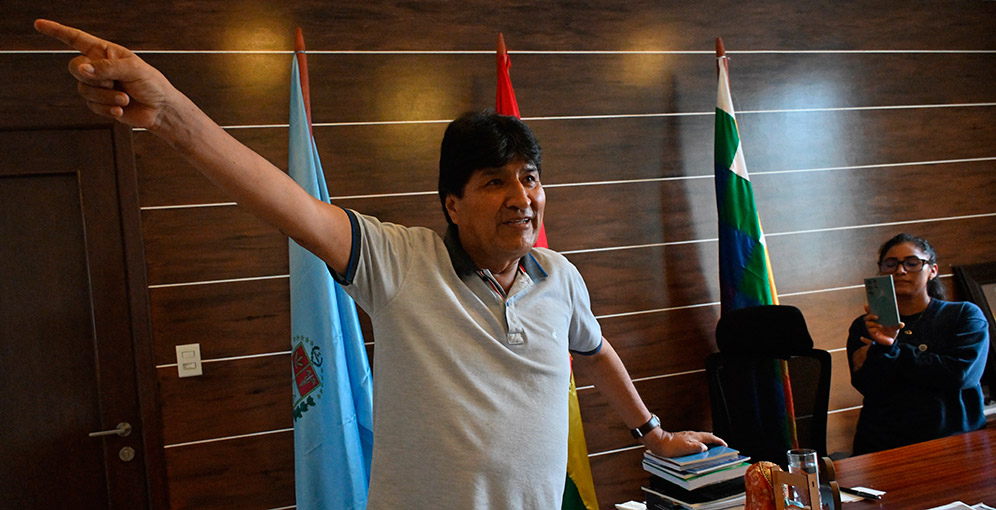 Anula la orden de captura contra Evo Morales