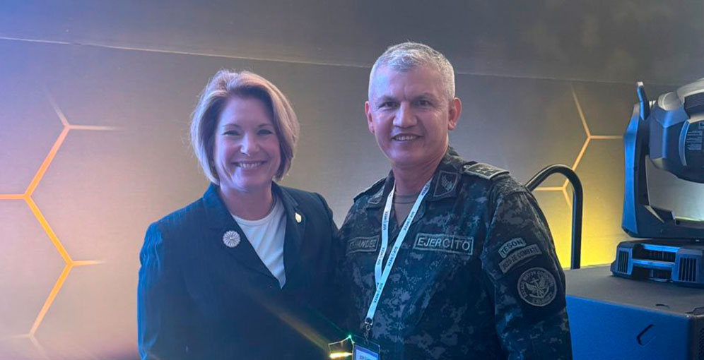 Jefe de Fuerzas Armadas presente en encuentro de líderes en materia de defensa a nivel mundial