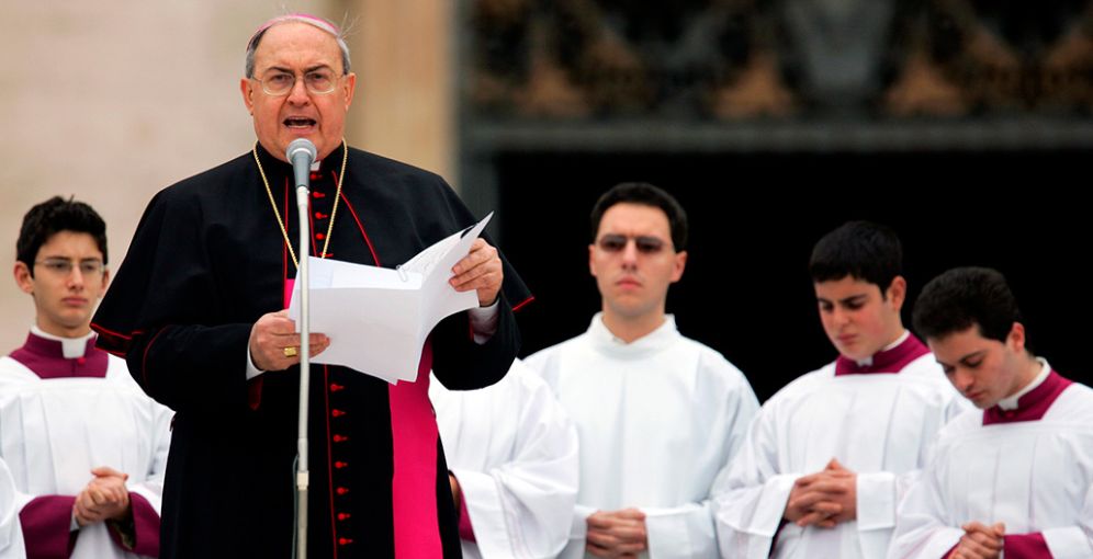 El cardenal argentino Sandri defiende en el Vaticano una iglesia «servidora» y global