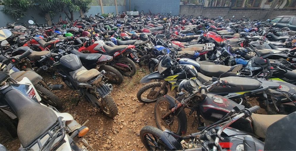 Más de 14 mil motocicletas decomisadas en Honduras por violaciones a la ley en 2025