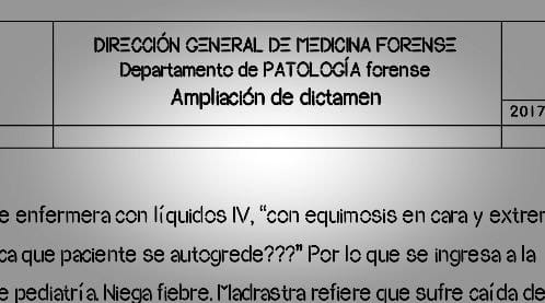 Prueba científica contundente logra fallo condenatorio contra madrastra de niña de tres años