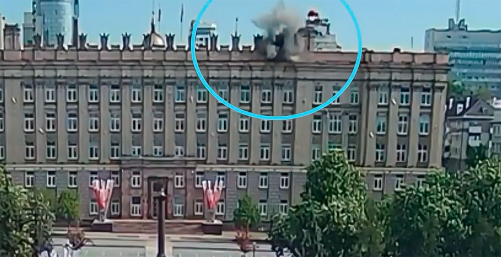 Dron ucraniano ataca sede del gobierno regional de Bélgorod en plena tregua rusa