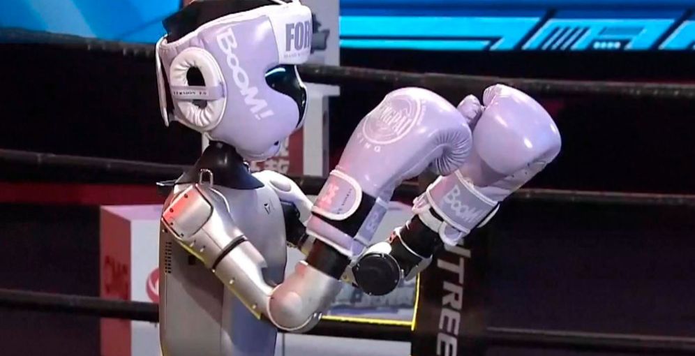 China celebra su primer torneo de boxeo con robots humanoides controlados en tiempo real
