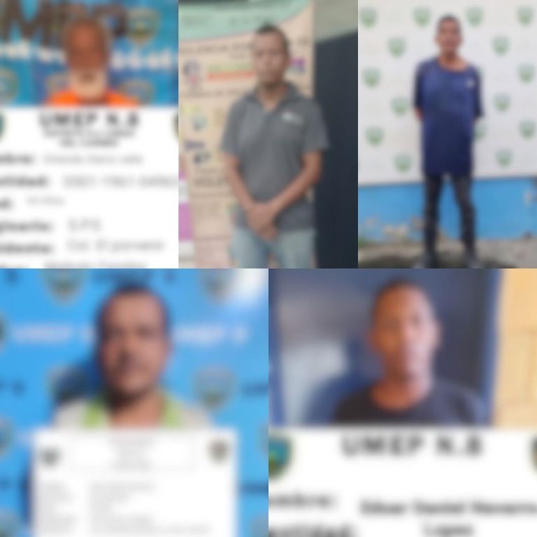 Ministerio Público ejecuta 16 detenciones por violencia doméstica, maltrato y otros delitos en San Pedro Sula durante Operación Nacional V