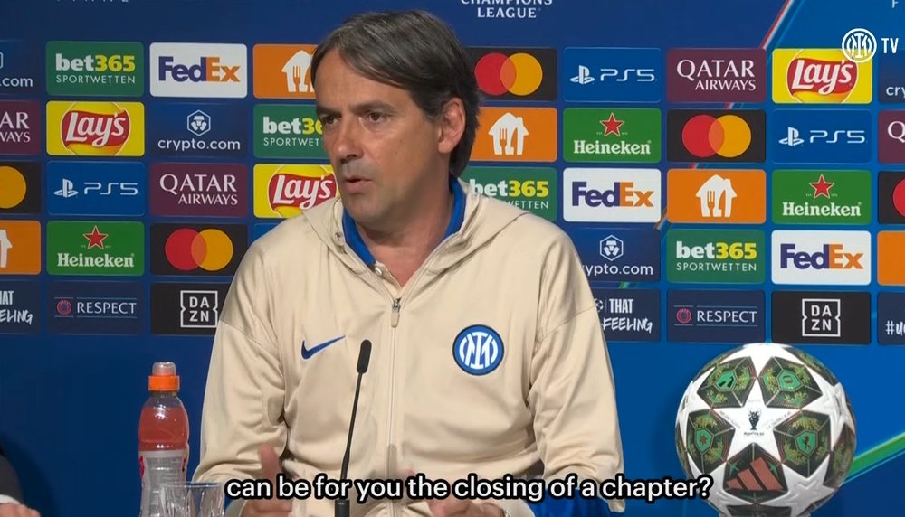 Simone Inzaghi advierte que el Inter necesitará un partido perfecto para vencer al PSG en la final de Champions