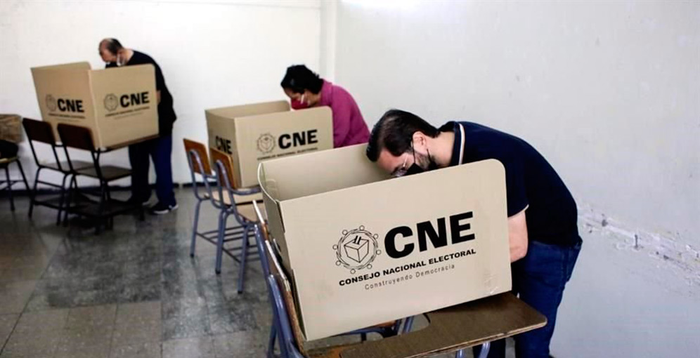CNE realiza sorteo de posiciones en papeleta electoral rumbo a elecciones generales de noviembre