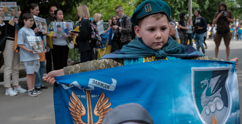 Ucrania exige a Rusia el retorno de niños deportados de territorios ocupados