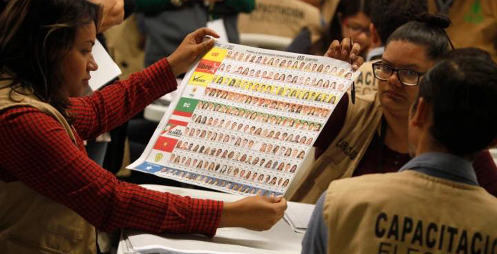 CNE excluye a seis partidos emergentes de las elecciones generales del 30 de noviembre
