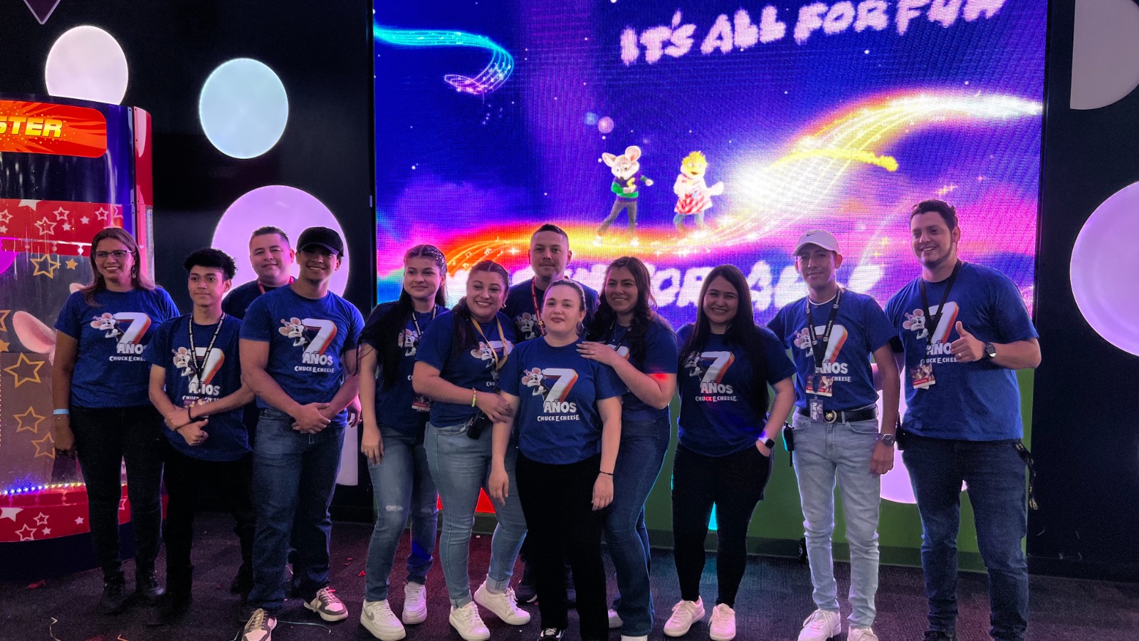 CHUCK E. CHEESE CELEBRA 7 AÑOS DE DIVERSIÓN EN SAN PEDRO SULA